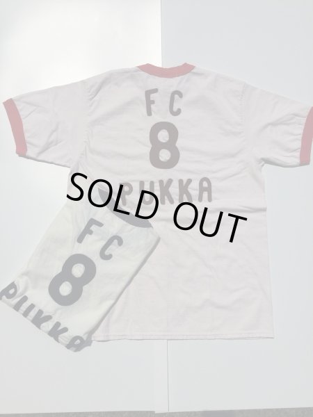 画像1: FULL COUNT(フルカウント）PRINT RINGER TEE ''FC 8 PUKKA'' (1)