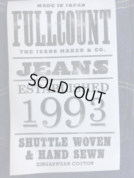 画像2: FULL COUNT　フルカウント　5POCKET DENIM SHORTS (2)