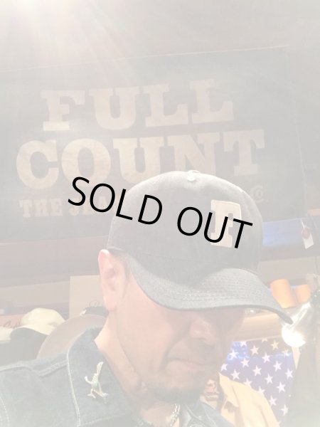 画像10: FULL COUNT フルカウント 6PANEL DENIM F BASEBALL CAP (10)