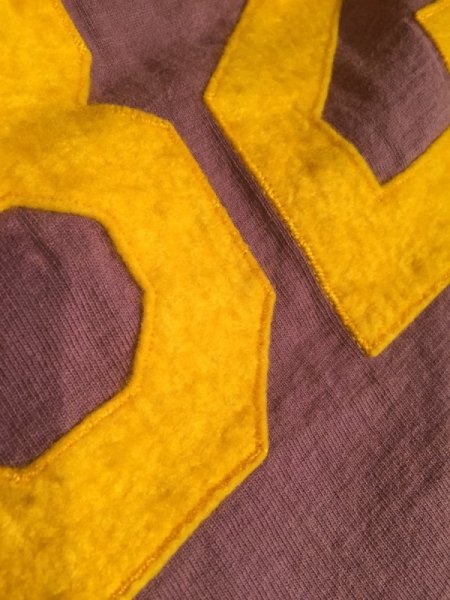 画像4: FULL COUNTフルカウント OLD FOOTBALL TEE フットボールシャツ (4)
