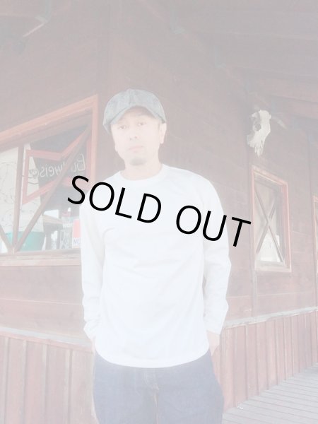 画像6: FULL COUNT(フルカウント)FLAT SEAM HEAVY WEIGHT L/S TEEホワイト (6)