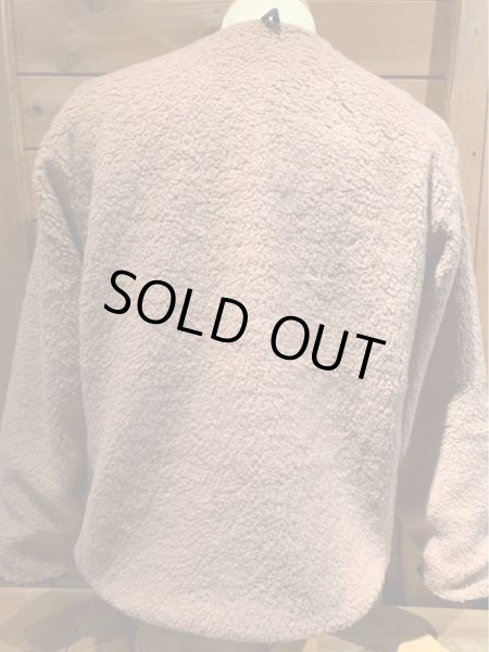 画像2: FULL COUNTフルカウントZIP FRONT FLEECE LINER LONG SLEEVE (2)