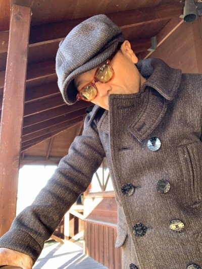 画像1: BROWN'S　BEACH CASQUET HUNTING MADE BY THE H.W DOG&CO　OXGREY　 ブラウンズビーチ