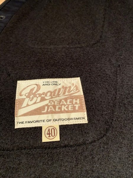 画像6: BROWN'S BEACH EARLY VEST ブラウンズビーチ ベスト BLACK ブラック (6)