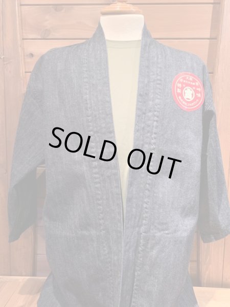 画像2: FULL COUNT フルカウント DENIM HAPPI COAT デニム法被 (2)