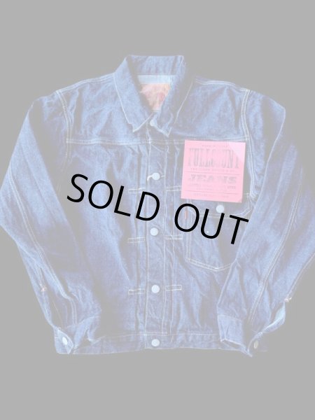 画像1: FULL COUNT フルカウント　T-Back Type 1 Denim Jacket (1)