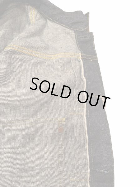 画像3: FULL COUNT フルカウント T-Back Type 1 Denim Jacket (3)