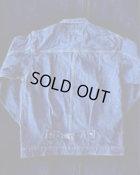 画像2: FULL COUNT フルカウント T-Back Type 1 Denim Jacket (2)