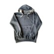 画像1: FULL COUNTフルカウントAFTER HOOD SWEAT SHIRTS MOTHER COTTON BLACK (1)