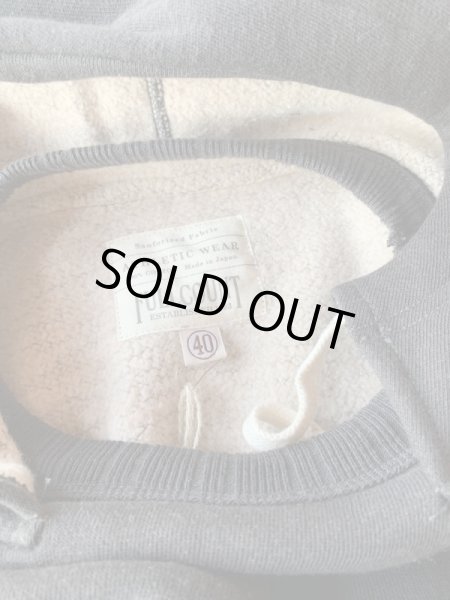 画像5: FULL COUNTフルカウントAFTER HOOD SWEAT SHIRTS MOTHER COTTON BLACK (5)