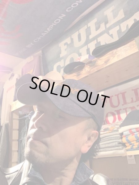 画像6: FULL COUNT フルカウント　6PANEL DENIM F BASEBALL 刺繍 (6)