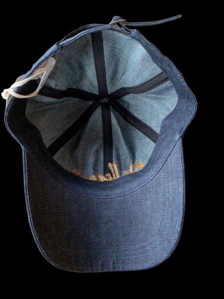 画像2: FULL COUNT フルカウント 6PANEL DENIM F BASEBALL 刺繍 (2)