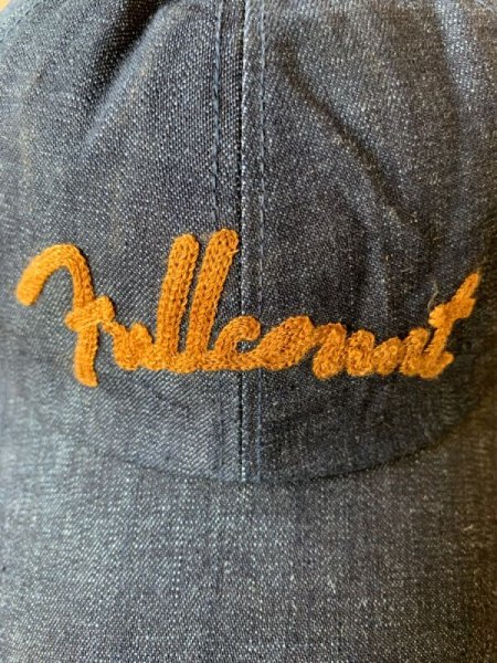 画像4: FULL COUNT フルカウント 6PANEL DENIM F BASEBALL 刺繍 (4)
