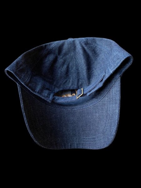 画像3: FULL COUNT フルカウント 6PANEL DENIM F BASEBALL 刺繍 (3)
