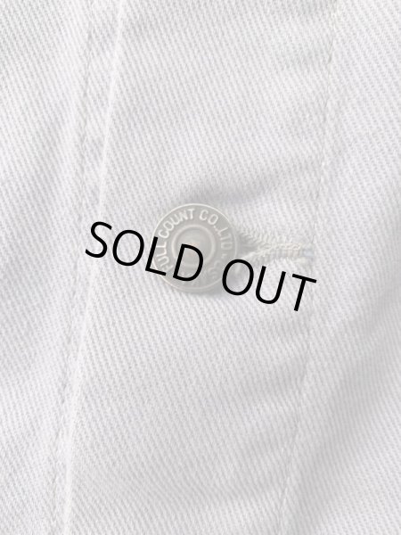 画像4:  FULL COUNT フルカウント Drill Type3 (3rd) Jacket サードタイプカラージャケットStone Blue (4)