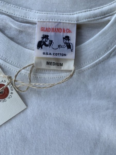 画像4: FULL COUNT(フルカウント)×GLAD HAND (グラッドハンド)PRINT TEE COWGIRL WHITE (4)