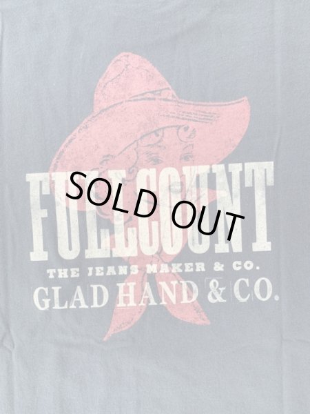 画像2: FULL COUNT(フルカウント)×GLAD HAND (グラッドハンド)PRINT TEE COWGIRL BLACK (2)