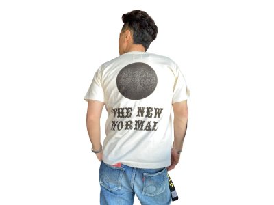 画像1: FULL COUNT(フルカウント）THE NEW NORMAL TEE  ECRU