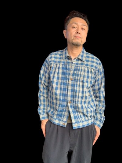 画像1: FULL COUNT フルカウント　PALAKA CHECK WORK JACKET