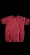 画像1: FULL COUNT(フルカウント）FLAT SEAM HEAVY WEIGHT S/S TEE  DARK RED (1)