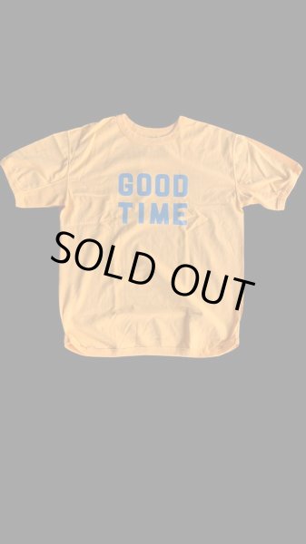 画像1: FULL COUNT(フルカウント） GOOD TIME FLAT SEAM HEAVY WEIGHT S/S TEE CARROT ORANGE  (1)