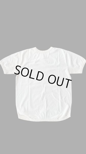 画像2: FULL COUNT(フルカウント)FLAT SEAM HEAVY WEIGHT S/S TEE  WHITE ホワイト (2)