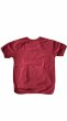 画像2: FULL COUNT(フルカウント）FLAT SEAM HEAVY WEIGHT S/S TEE  DARK RED (2)