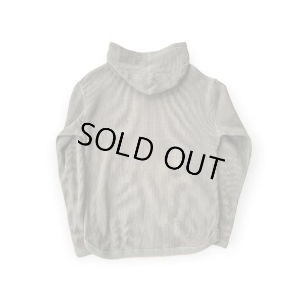 画像2: FULL COUNT(フルカウント)×66別注HEAVY WEIGHT WAFFLE  ワッフルパーカー KHAKI (2)