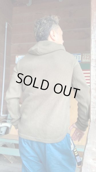 画像8: FULL COUNT(フルカウント)×66別注HEAVY WEIGHT WAFFLE  ワッフルパーカー KHAKI (8)