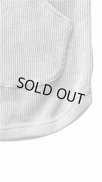 画像5: FULL COUNT(フルカウント)×66別注HEAVY WEIGHT WAFFLE  ワッフルパーカー HEATHER GRAY (5)