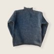 画像2: FULL COUNT フルカウント　Old Fisherman Sweater  オールドフィッシャーマンセーター　CHARCOAL 　チャコール (2)