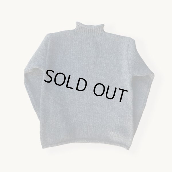 画像2: FULL COUNT フルカウント Old Fisherman Sweater  オールドフィッシャーマンセーター CHARCOAL  チャコール (2)