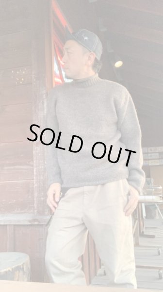 画像6: FULL COUNT フルカウント Old Fisherman Sweater  オールドフィッシャーマンセーター HEATHER BROWN (6)