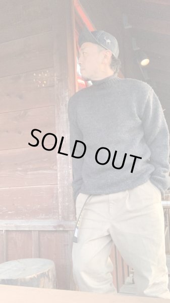 画像6: FULL COUNT フルカウント Old Fisherman Sweater  オールドフィッシャーマンセーター CHARCOAL  チャコール (6)