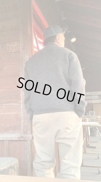 画像7: FULL COUNT フルカウント Old Fisherman Sweater  オールドフィッシャーマンセーター CHARCOAL  チャコール (7)