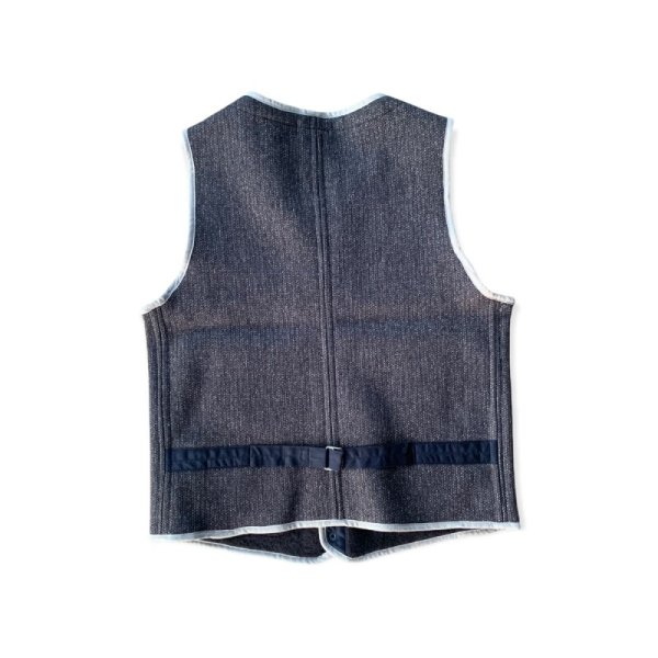 画像2: BROWN'S BEACH EARLY VEST ブラウンズビーチ ベストGSV   OXFORD GREY (2)