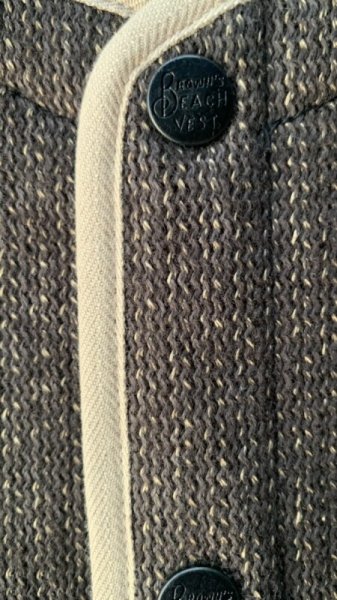 画像7: BROWN'S BEACH EARLY VEST ブラウンズビーチ ベストGSV   OXFORD GREY (7)