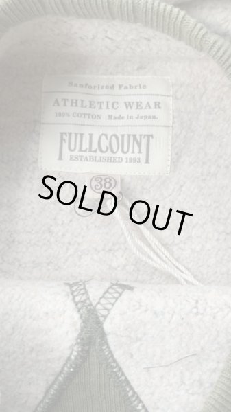 画像5: FULL COUNTフルカウントHOOD SWEAT SHIRTS COTTON  INC BLACK/OLIVE (5)