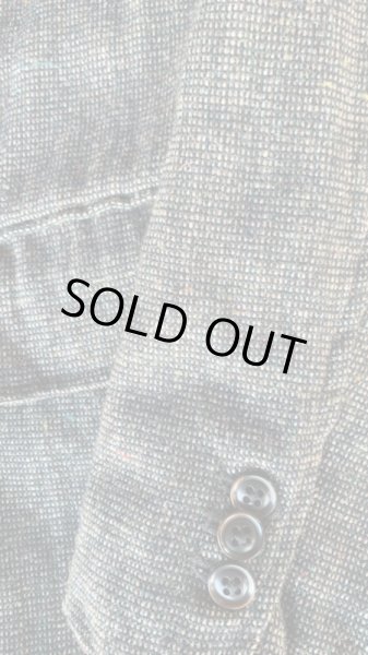 画像4: FULL COUNT フルカウント ClassicWool Tweed Blazer DARK BROWN (4)