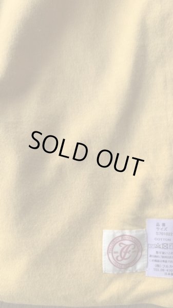 画像5: FULL COUNT(フルカウント)Reversiblu T Shirt  リバーシブルTシャツ ORANGE/BORDEAUX (5)