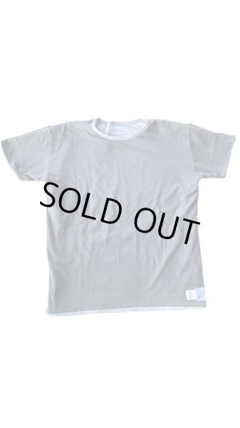 画像3: FULL COUNT(フルカウント）Reversiblu T Shirt  リバーシブルＴシャツ　HeatherCharcoal/ChacrcoalGray (3)