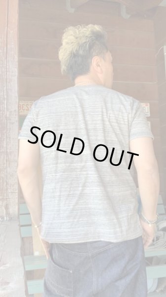 画像7: FULL COUNT(フルカウント）Reversiblu T Shirt  リバーシブルＴシャツ　HeatherCharcoal/ChacrcoalGray (7)