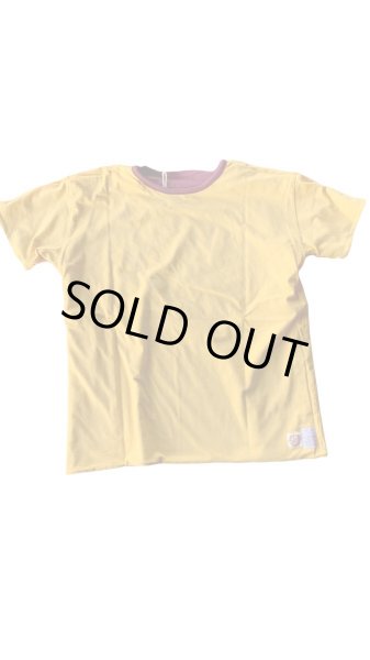 画像3: FULL COUNT(フルカウント)Reversiblu T Shirt  リバーシブルTシャツ ORANGE/BORDEAUX (3)