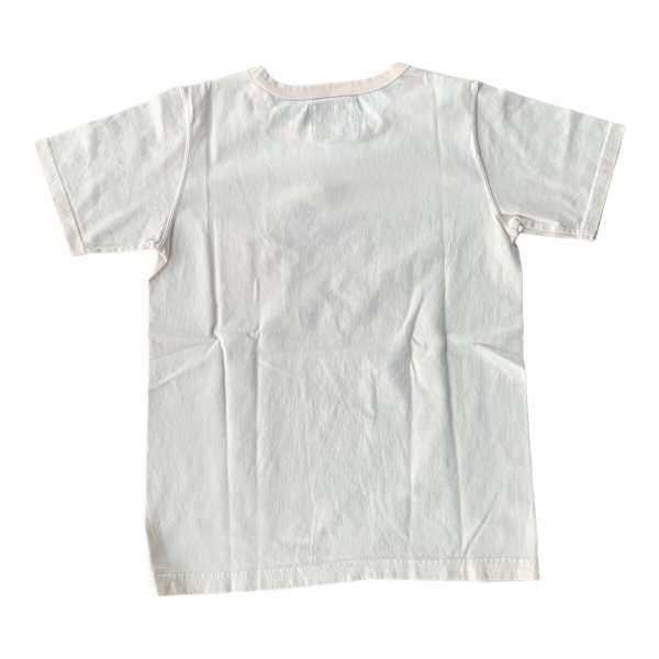 画像2: FULL COUNT(フルカウント)HEAVY WEIGHT POCKET S/S TEE  ECRU (2)