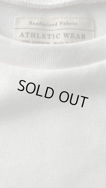 画像3: FULL COUNT(フルカウント)Three Quarter Sleeve Rib T Shirt  WHITE ホワイト (3)