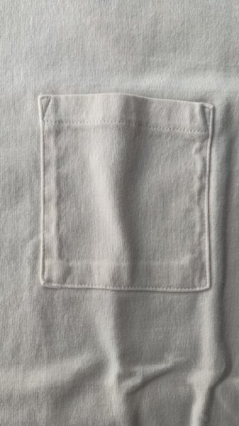 画像3: FULL COUNT(フルカウント)HEAVY WEIGHT POCKET S/S TEE  ECRU (3)