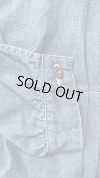 画像8: FULL COUNT フルカウント Linen Denim Triple Pleated Blouson (8)