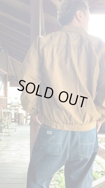 画像10: FULL COUNT フルカウント Canvas Triple Pleated Blouson Brown (10)