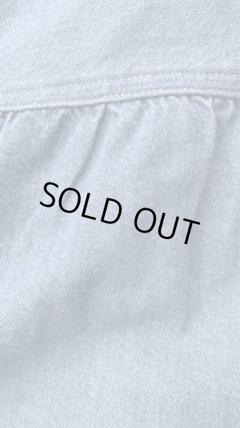 画像7: FULL COUNT フルカウント Linen Denim Triple Pleated Blouson (7)