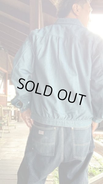 画像10: FULL COUNT フルカウント Linen Denim Triple Pleated Blouson (10)